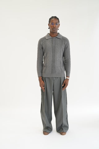 FINAL SALE | TRI KNIT POLO
