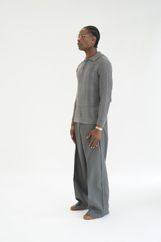 FINAL SALE | TRI KNIT POLO