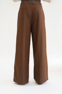 FINAL SALE | CARAMEL TROUSER
