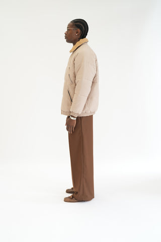WOOLLY REVERSE COLLAR JACKET