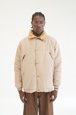 WOOLLY REVERSE COLLAR JACKET