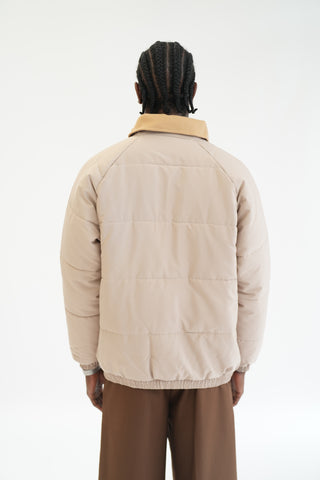 WOOLLY REVERSE COLLAR JACKET