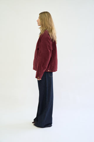 BRUSHED WESTERN JACKET, VELVET