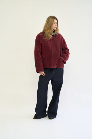 BRUSHED WESTERN JACKET, VELVET