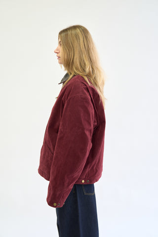 BRUSHED WESTERN JACKET, VELVET