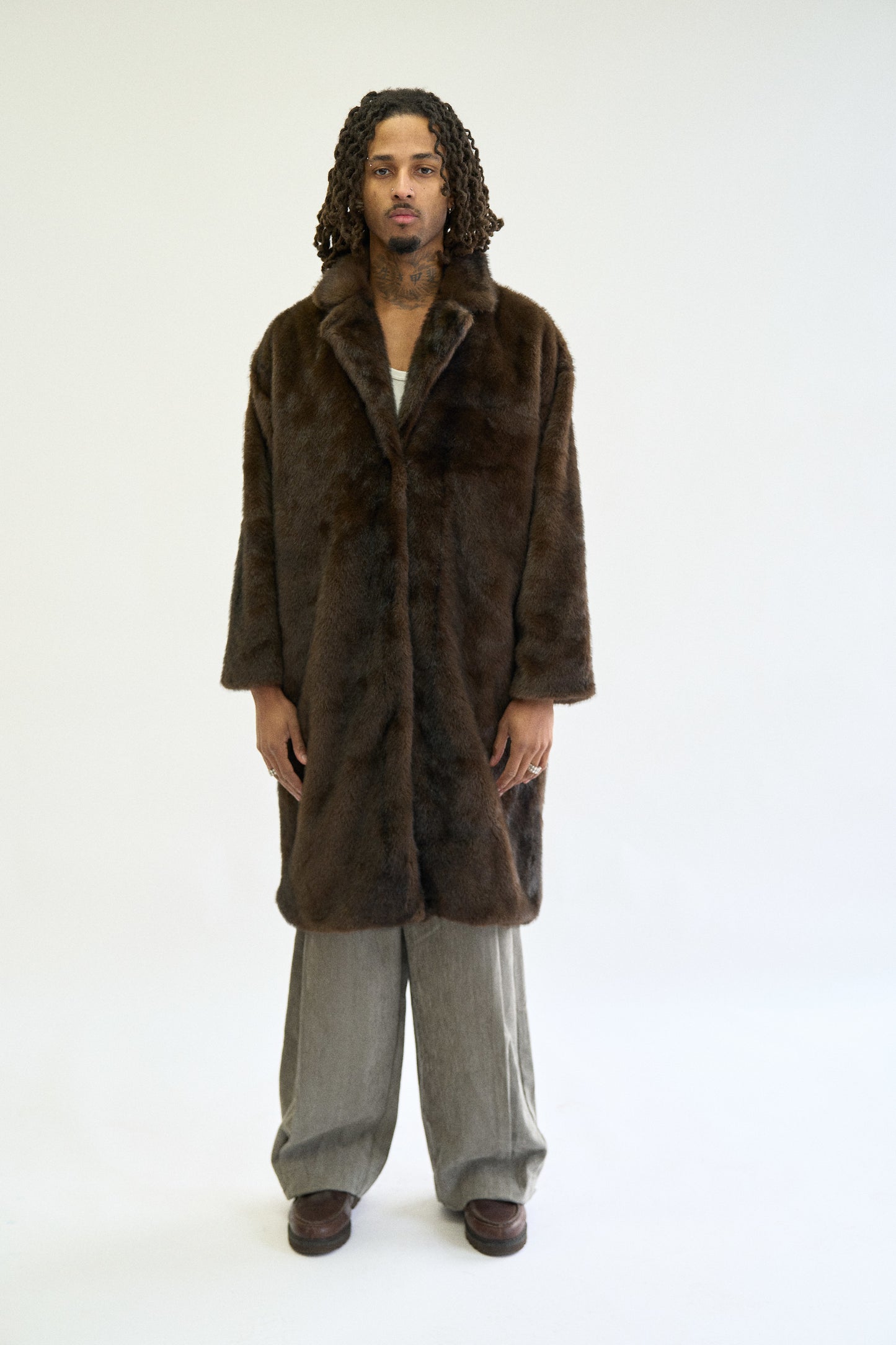 FAUX FUR COAT