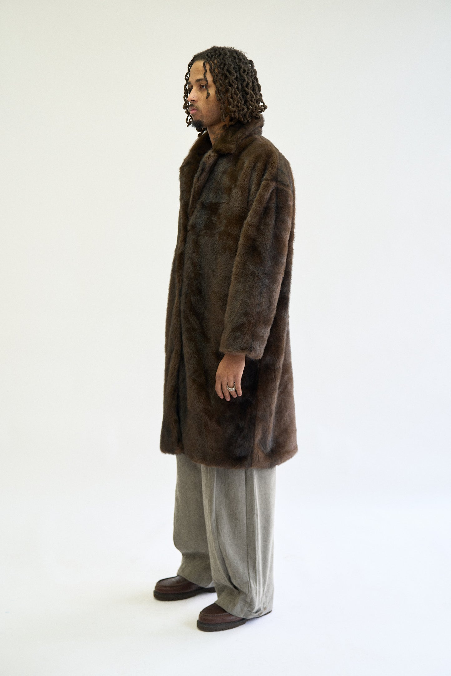 FAUX FUR COAT