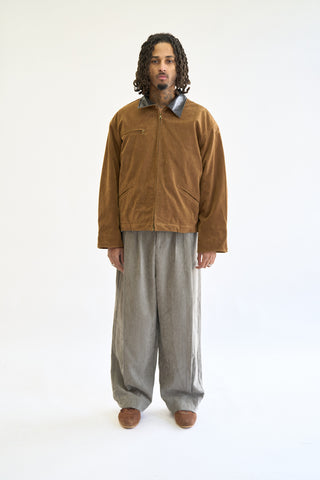 BRUSHED WESTERN JACKET, STUCCO