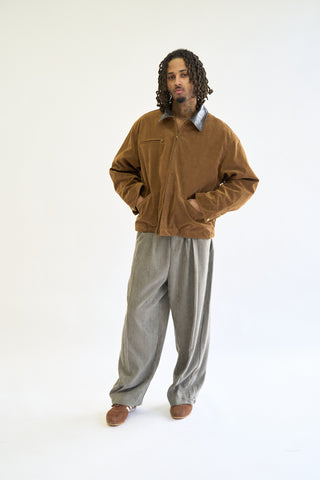 BRUSHED WESTERN JACKET, STUCCO