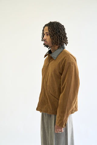 BRUSHED WESTERN JACKET, STUCCO