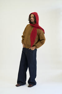 HOODED SCARF