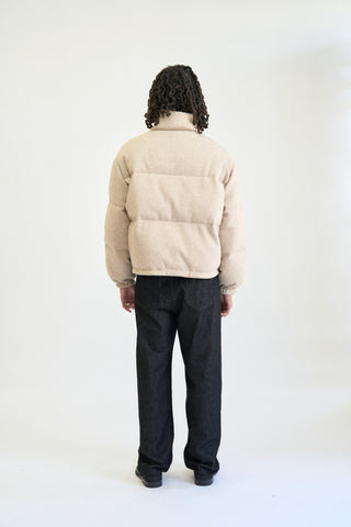 JERSEY DOWN PUFFER JACKET