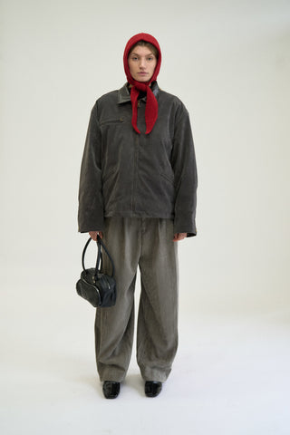 BRUSHED WESTERN JACKET, METAL