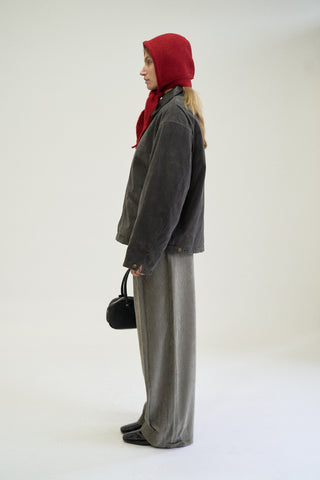 BRUSHED WESTERN JACKET, METAL
