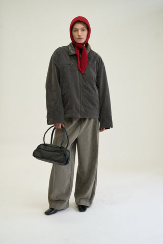 BRUSHED WESTERN JACKET, METAL