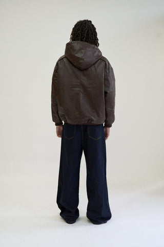 BOXER JACKET FAUX LEATHER