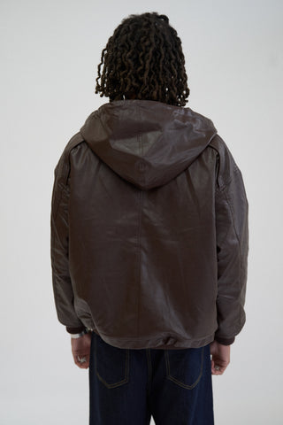 BOXER JACKET FAUX LEATHER