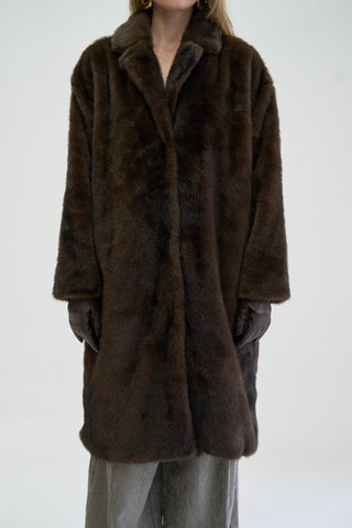 FAUX FUR COAT