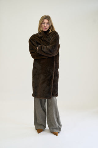 FAUX FUR COAT