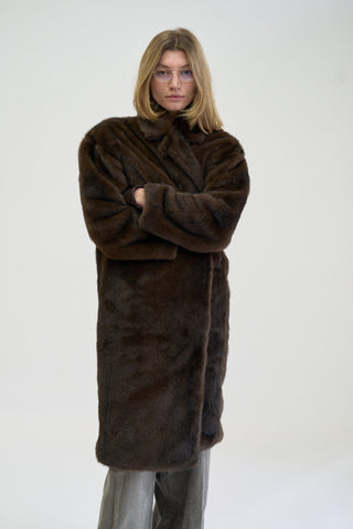 FAUX FUR COAT