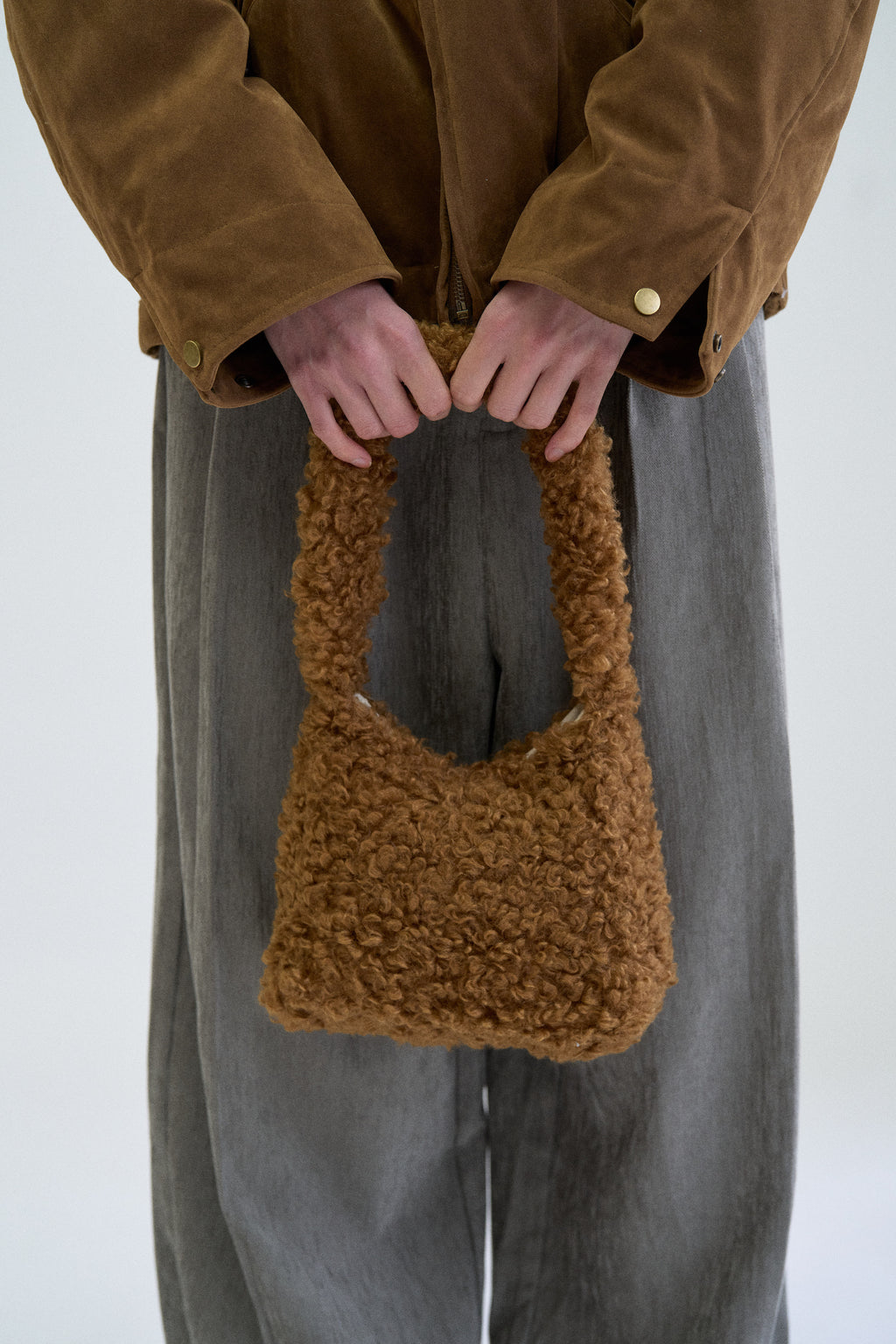 MINI PUFFLET SHEARLING BAG – Beaulares