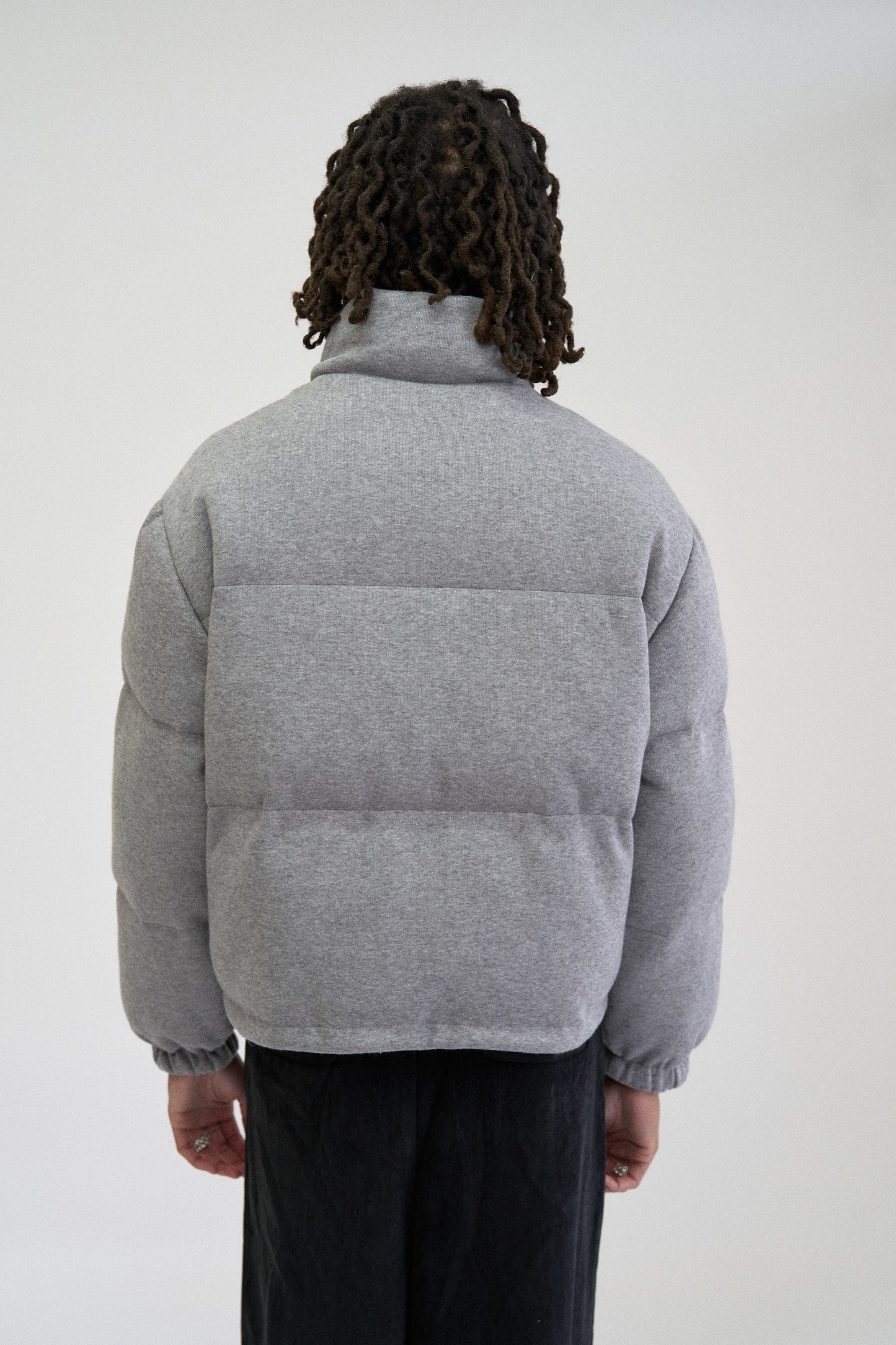 JERSEY DOWN PUFFER JACKET