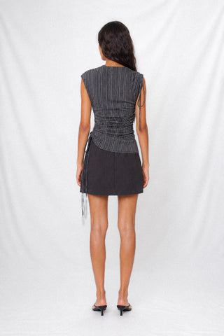 SIENNA ADJUSTABLE RUCHED TOP