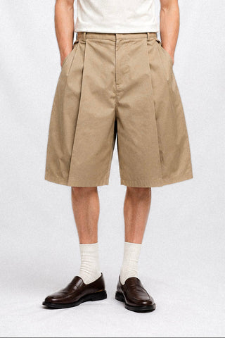 MERCER PLEATED SHORTS