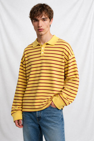 AMBER TIDE OVERSIZED POLO SHIRT