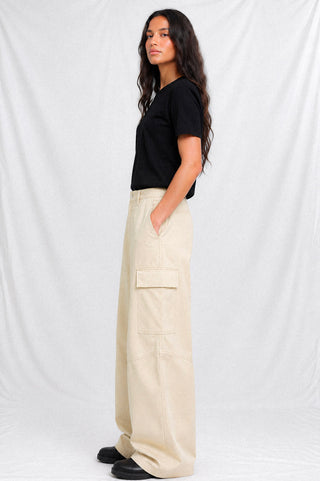 SUNDAY WIDE-LEG CARGO PANTS