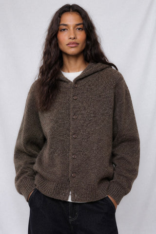 ROWAN HOODED CARDIGAN