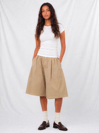 MERCER PLEATED SHORTS