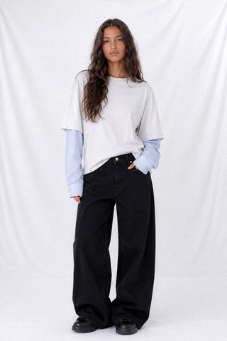 SHOVE-IT LAYERED T-SHIRT