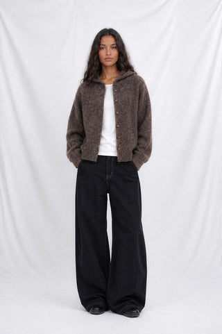 ROWAN HOODED CARDIGAN