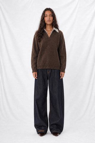NOLAN COLLARED SWEATER