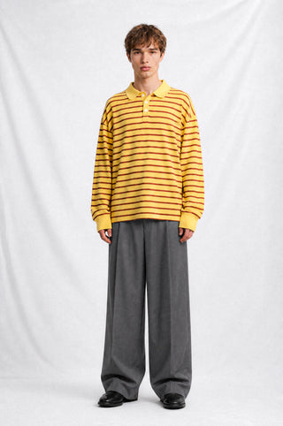 AMBER TIDE OVERSIZED POLO SHIRT