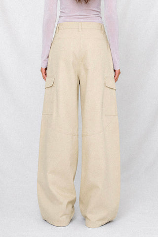 SUNDAY WIDE-LEG CARGO PANTS