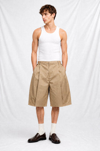 MERCER PLEATED SHORTS