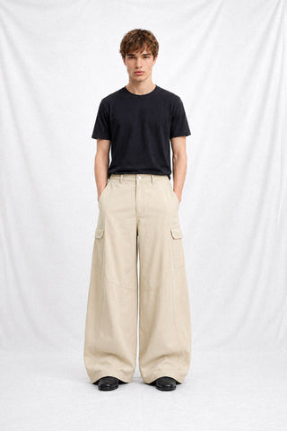 SUNDAY WIDE-LEG CARGO PANTS