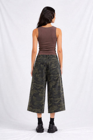 RECON WIDE-LEG SHORTS, CAMOUFLAGE