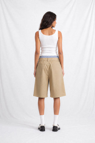 BAYSWATER PLEATED SHORTS