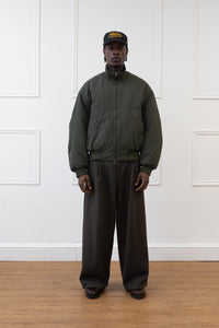 FINAL SALE | PUFFY BOMBER JACKET, SAGE