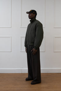 FINAL SALE | PUFFY BOMBER JACKET, SAGE