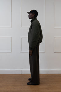 FINAL SALE | PUFFY BOMBER JACKET, SAGE
