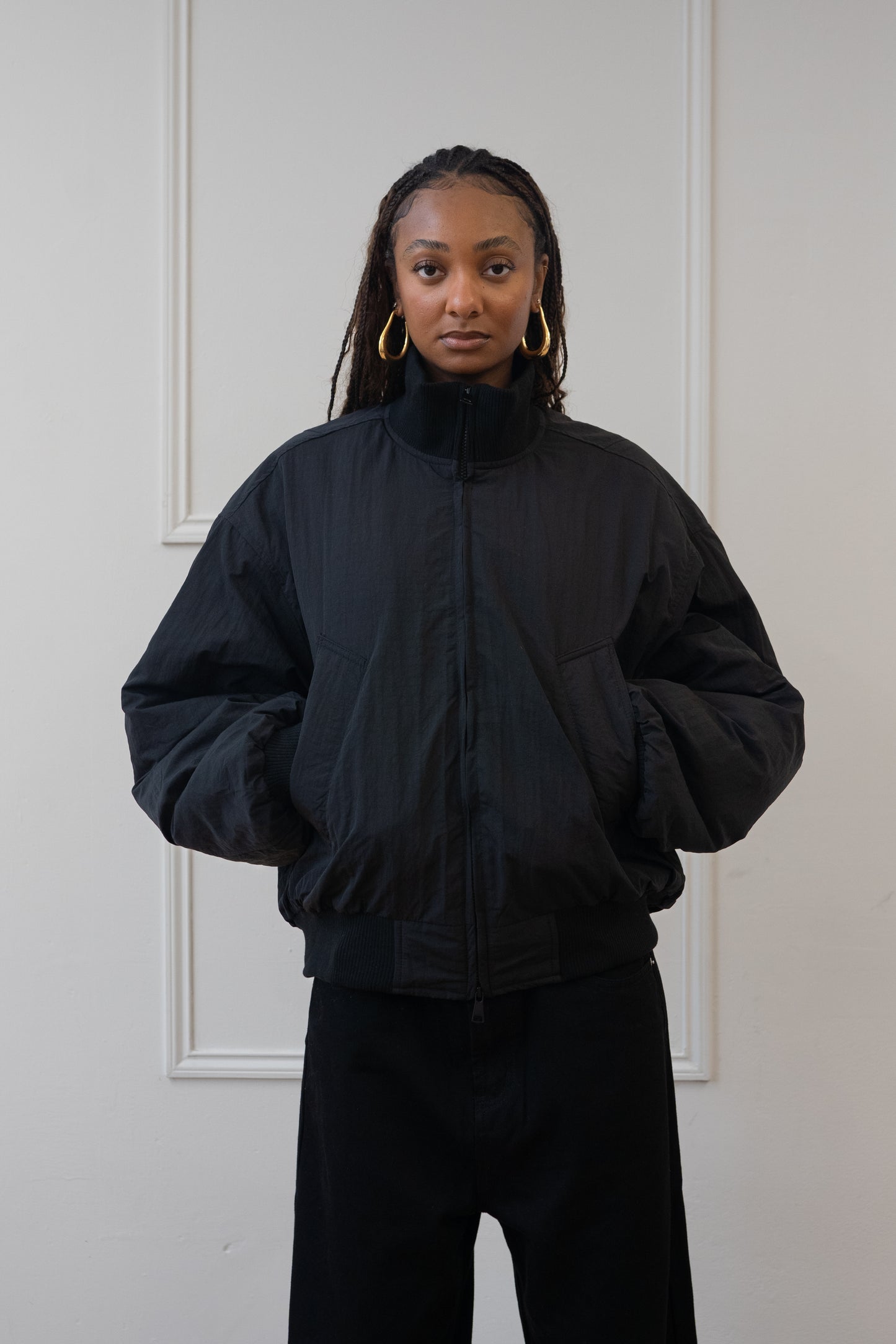 FINAL SALE | PUFFY BOMBER JACKET