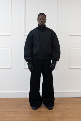PUFFY BOMBER JACKET, SAGE