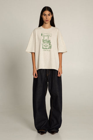 FLOWER SHOP HAND-DRAWN T-SHIRT