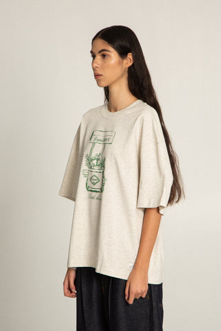 FLOWER SHOP HAND-DRAWN T-SHIRT