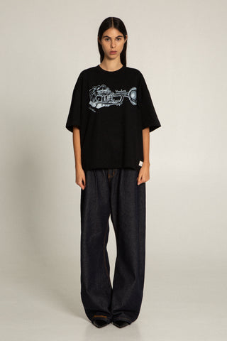 JAZZ TRUMPET HAND-DRAWN T-SHIRT