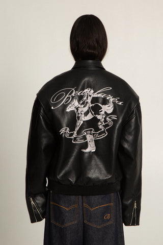 BEAULARES LEATHER COWBOY JACKET
